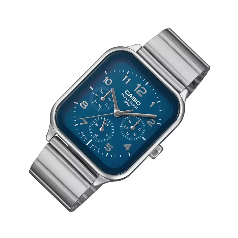 Casio Enticer Multifunction Blue Dial Men's Watch- MTP-M306D-2AV